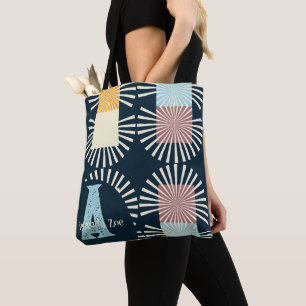 Sac fourre-tout élégant moderne à monogramme
