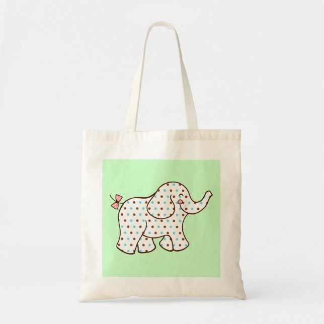 Sac fourre-tout éléphant bébé (Devant)