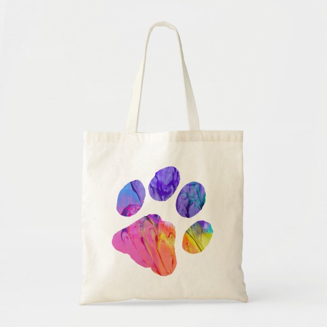 Sac fourre-tout Empreinte de patte (Devant)