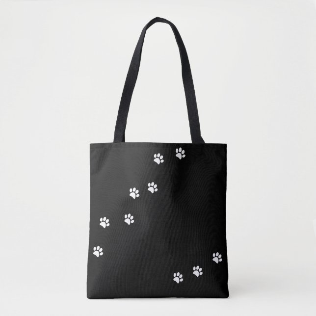 Sac fourre-tout Empreinte de patte (Devant)