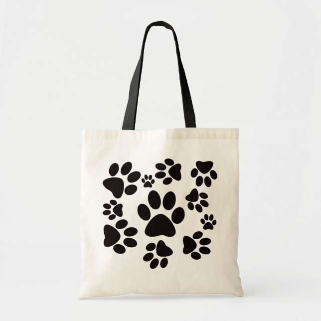 Sac fourre-tout Empreinte de patte (Devant)