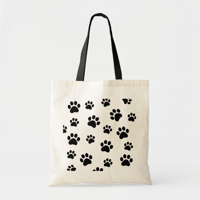 sac fourre-tout Empreinte de patte (Devant)
