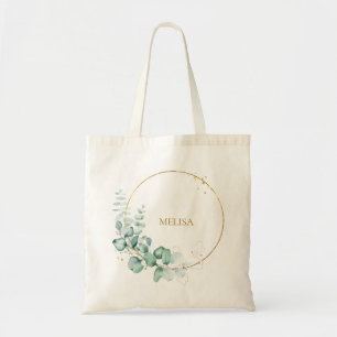 Sac fourre-tout en eucalyptus à feuillage doré bot