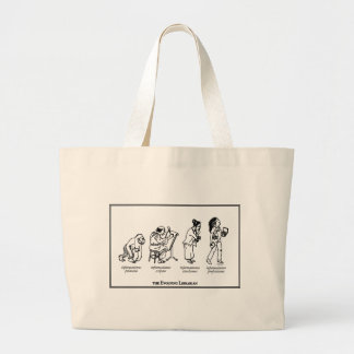 Sac fourre-tout en évolution à bibliothécaire