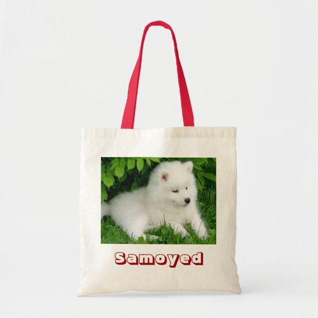 Sac fourre-tout en toile de Chien de Chien de Chie (Devant)