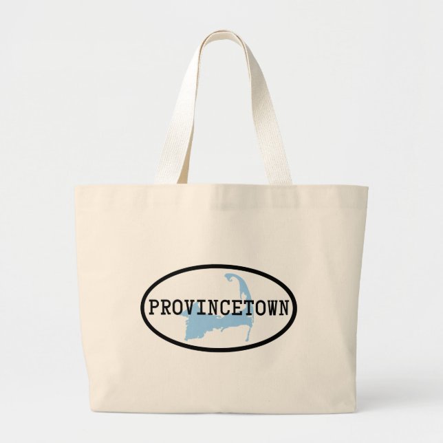 Sac fourre-tout en toile de Provincetown (Devant)