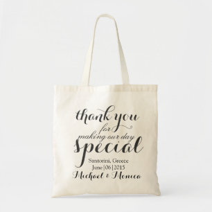 Sac fourre-tout fait sur commande à cadeau d'hôtel