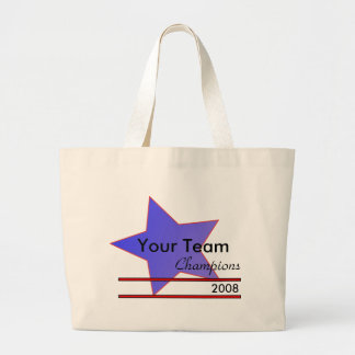 Sac fourre-tout fait sur commande à champion