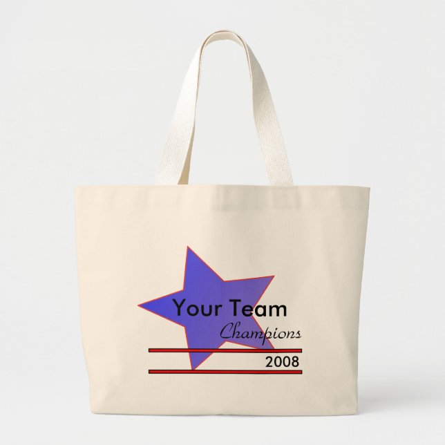 Sac fourre-tout fait sur commande à champion (Devant)