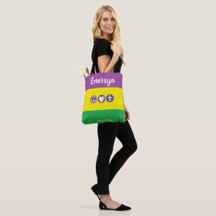 Sac fourre-tout fait sur commande à défilés