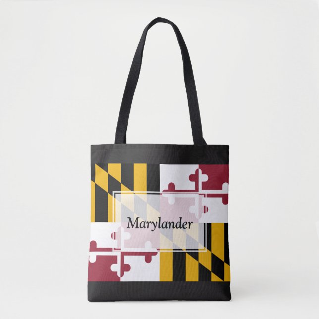 Sac fourre-tout fait sur commande à Marylander (Devant)