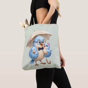 Sac fourre-tout famille Papa Oiseau