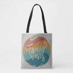 Sac fourre-tout Family Waves