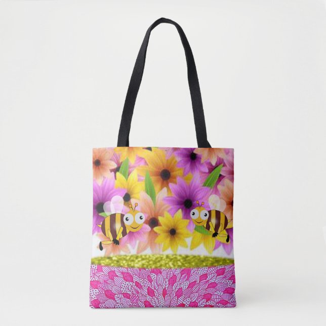 Sac fourre-tout Fête des Mères Bumblebee (Devant)