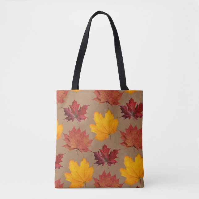 Sac fourre-tout feuille d'automne (Devant)