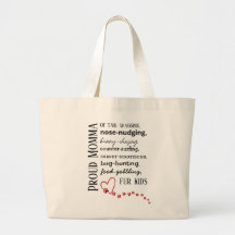 Sac fourre-tout fière maman de chat et chien