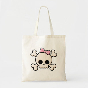 Sac fourre-tout fille crâne mignon