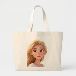 Sac fourre-tout fille de dessin animé blonde migno