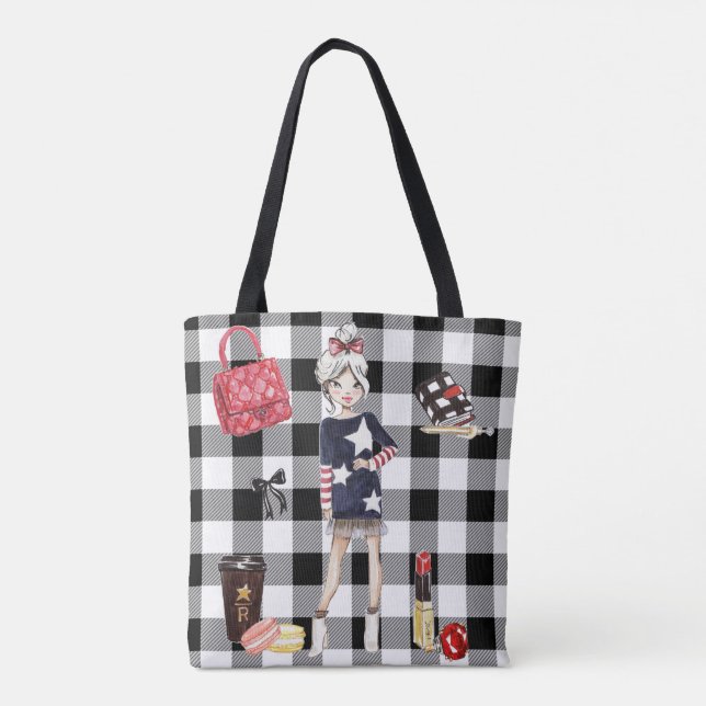 sac fourre-tout fille du planificateur (Dos)