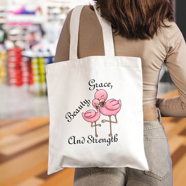 Sac fourre-tout Flamant rose (Créateur téléchargé)