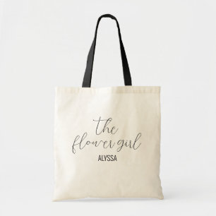 Sac fourre-tout Fleur de Script manuscrit