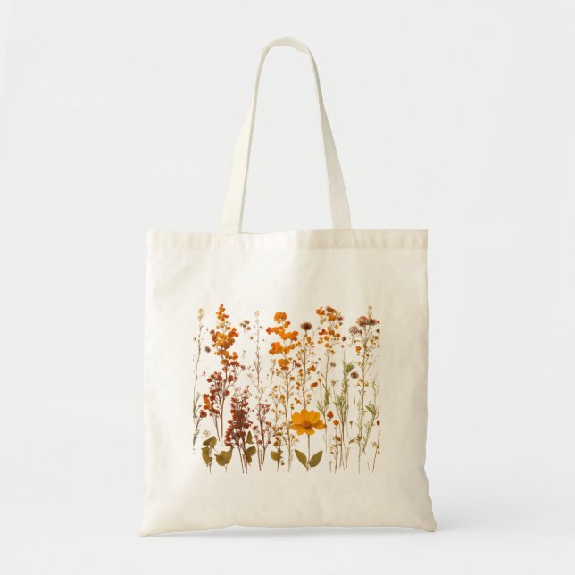 Sac fourre-tout fleur sauvage (Devant)