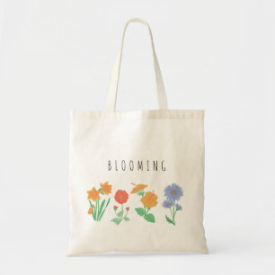 Sac fourre-tout fleuri