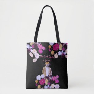 Sac fourre-tout floral à jardinier de fleur de