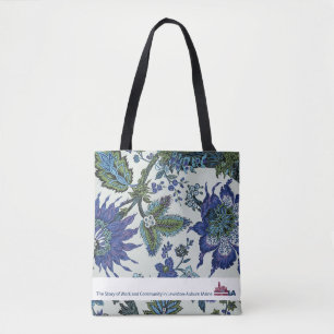 Sac fourre-tout floral à LA de musée de tapisser