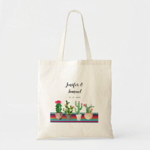 Sac fourre-tout Floral Cactus personnalisé