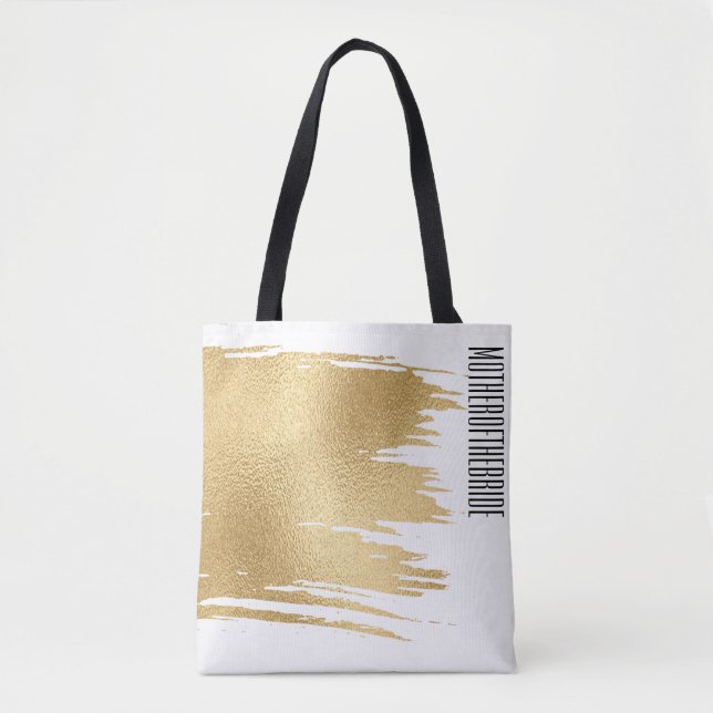 Sac fourre-tout floral cadeau de mariage élégant o (Devant)