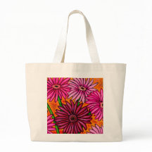 Sac fourre-tout floral génial à marguerite de