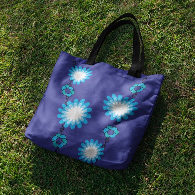 Sac fourre-tout Floral Retro (Créateur téléchargé)