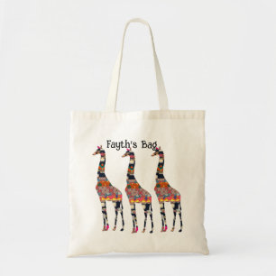 Sac fourre-tout Florillas Giraffe