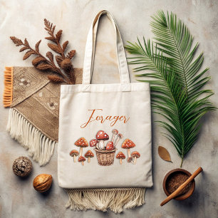 Sac fourre-tout Forager de champignons rouges