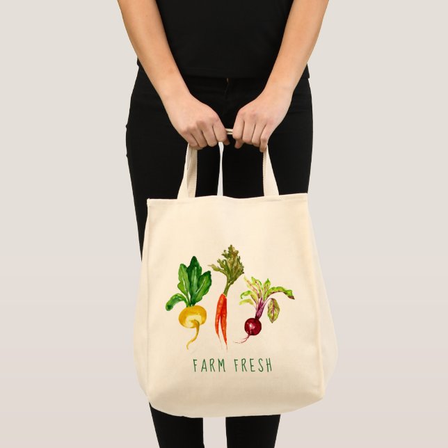 Sac fourre-tout frais à ferme végétale de trio (Devant (produit))