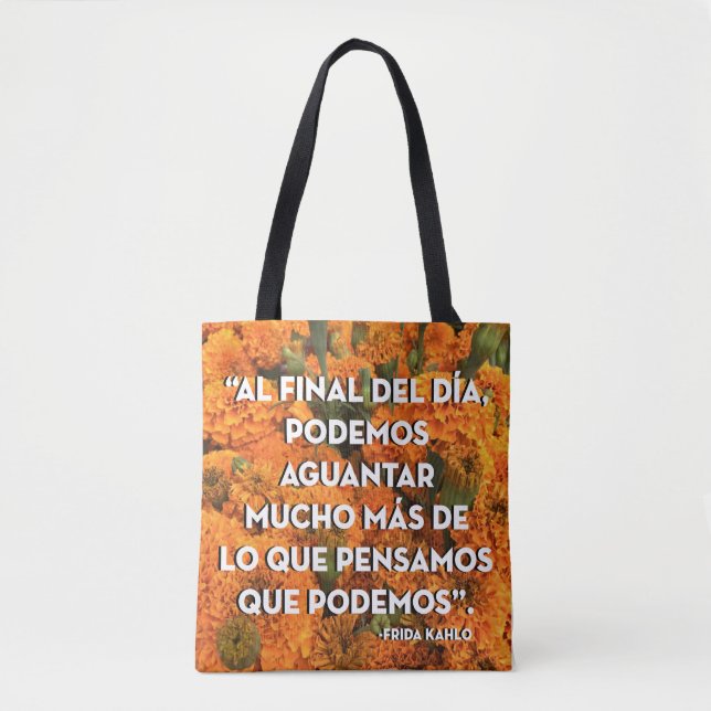 Sac fourre-tout Frida Kahlo (Devant)