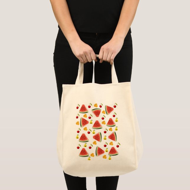 Sac fourre-tout fruit pastèque (Devant (produit))