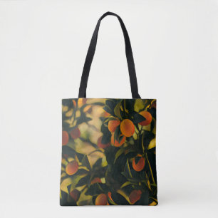 Sac fourre-tout Funky Orange Tree