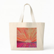 Sac fourre-tout géant avec œuvre d'art intitulée "