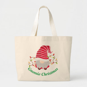 Sac fourre-tout géant de Noël Gnomie