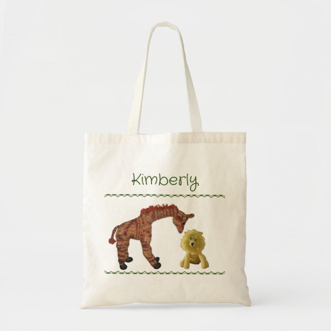 Sac fourre-tout - Giraffe et Lion (Devant)