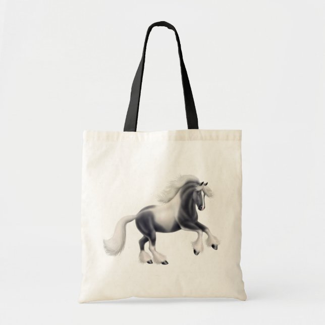 Sac fourre-tout gitan à cheval de Vanner d'épi (Devant)