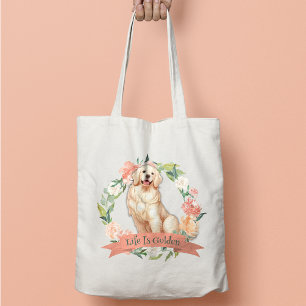 Sac fourre-tout Golden Retriever