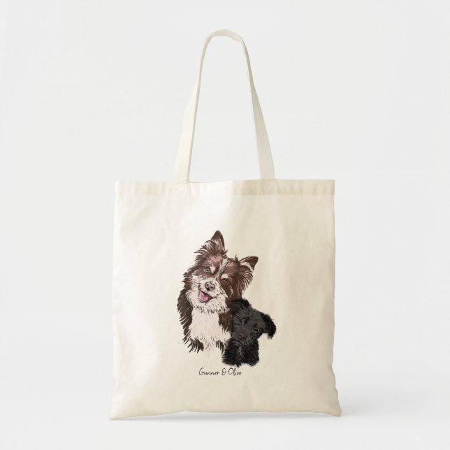 Sac fourre-tout gunner et olive (Devant)