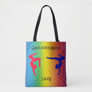 sac fourre-tout "GYMNASTICS QUEEN", NOM PERSONNALI