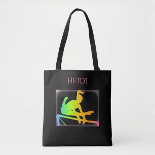 Sac fourre-tout GYMNASTIQUE AVEC NOM PERSONNALISÉ 