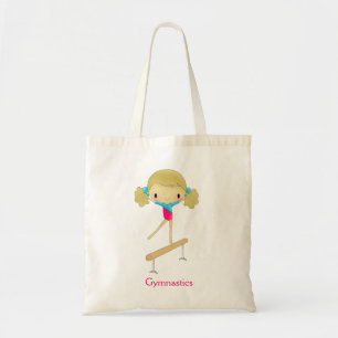 Sac fourre-tout gymnastique personnalisé à filles