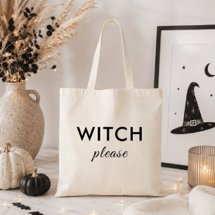 Sac fourre-tout Halloween Moderne Sorcière S'il Vo