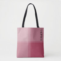 Sac fourre-tout HAMbWG - Plaid Rose